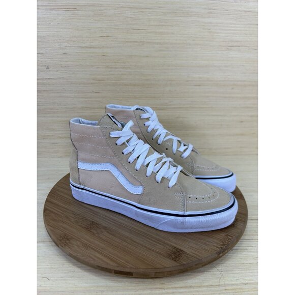 Vans Sk8 Hi Tapered Honey Peach Athletic High Top Shoes Unisex Mens 8 Womens 9.5 - Picture 3 of 8